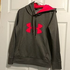 Under armour small gray hoodie
